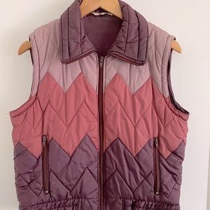 Vintage parka with detachable sleeves